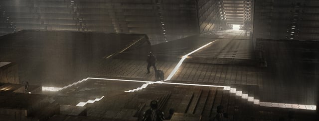 Konstnärlig tolkning av Dune 3 palace scener