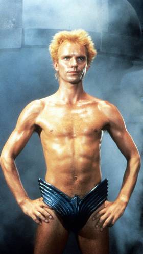 Sting som Feyd-Rautha i 1984 års Dune-film