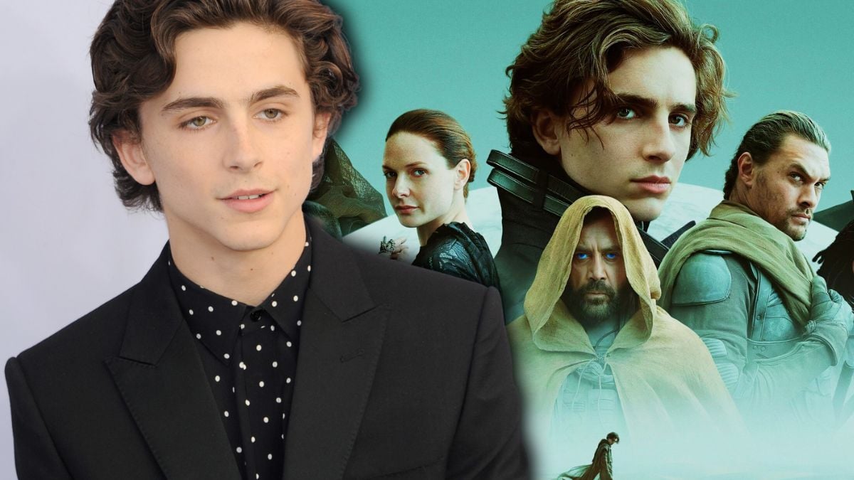 Karaktärsaffisch för Paul Atreides spelas av Timothée Chalamet i Dune: Part Three
