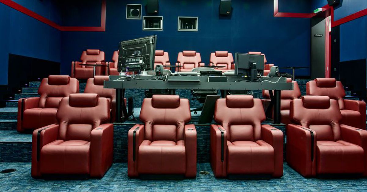 Interiör från Origo Studios i Budapest