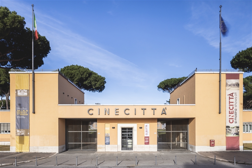 Cinecittà Studios i Rom, Italien
