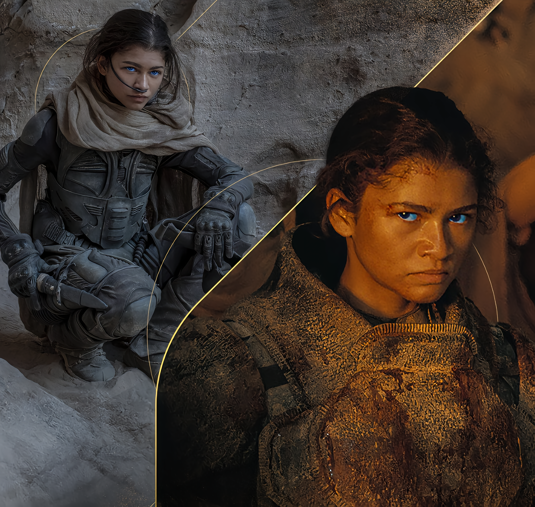 Zendaya som Chani, Pauls hustru och mor