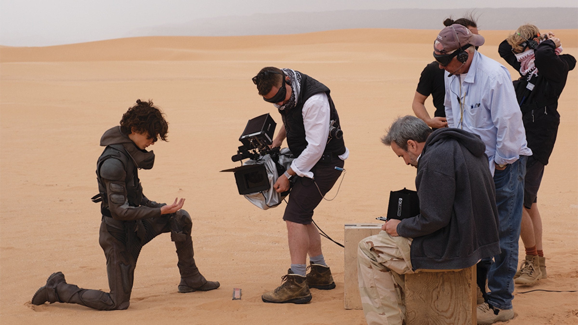 Bakom kulisserna från inspelningen av Dune 3 i öknen i Abu Dhabi