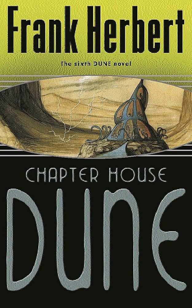 Omslag för boken Chapterhouse: Dune av Frank Herbert