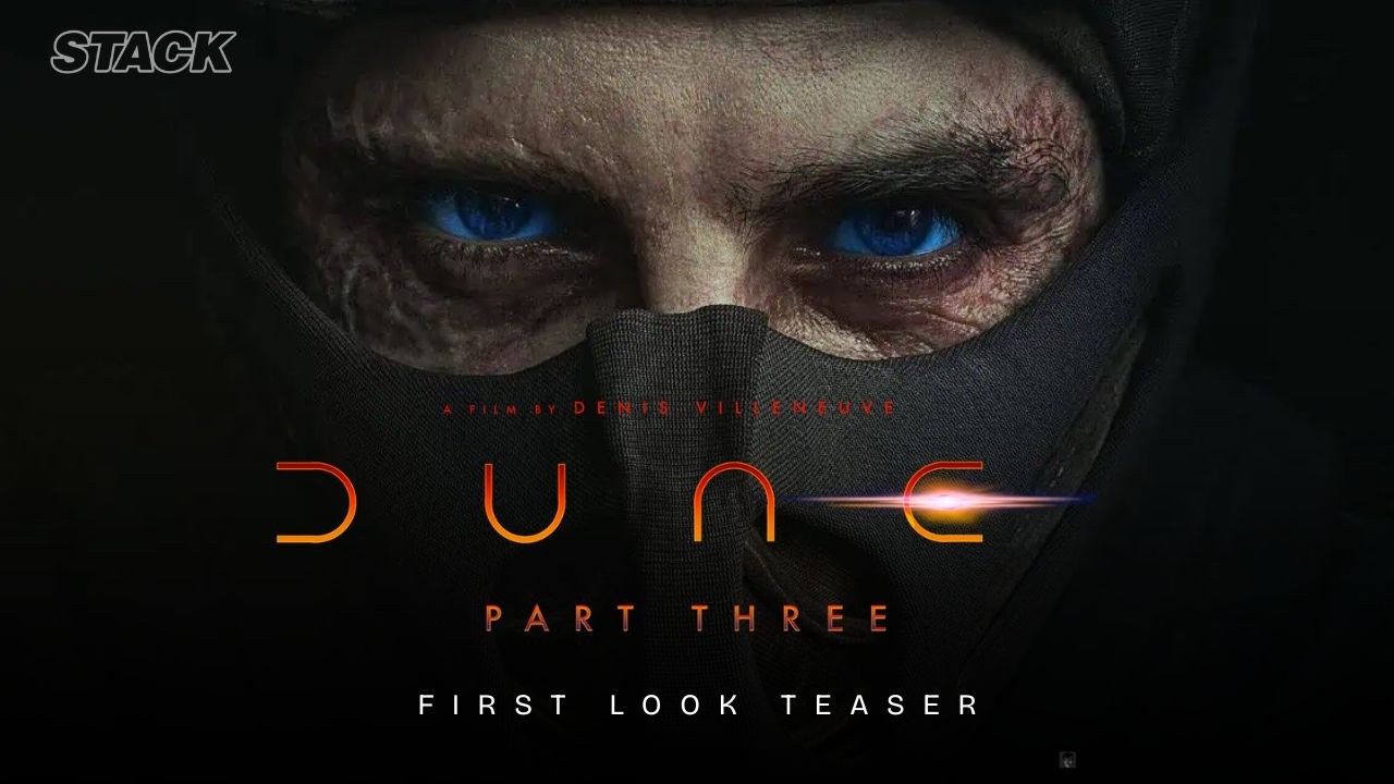 Officiell teaser-affisch för Dune: Part Three