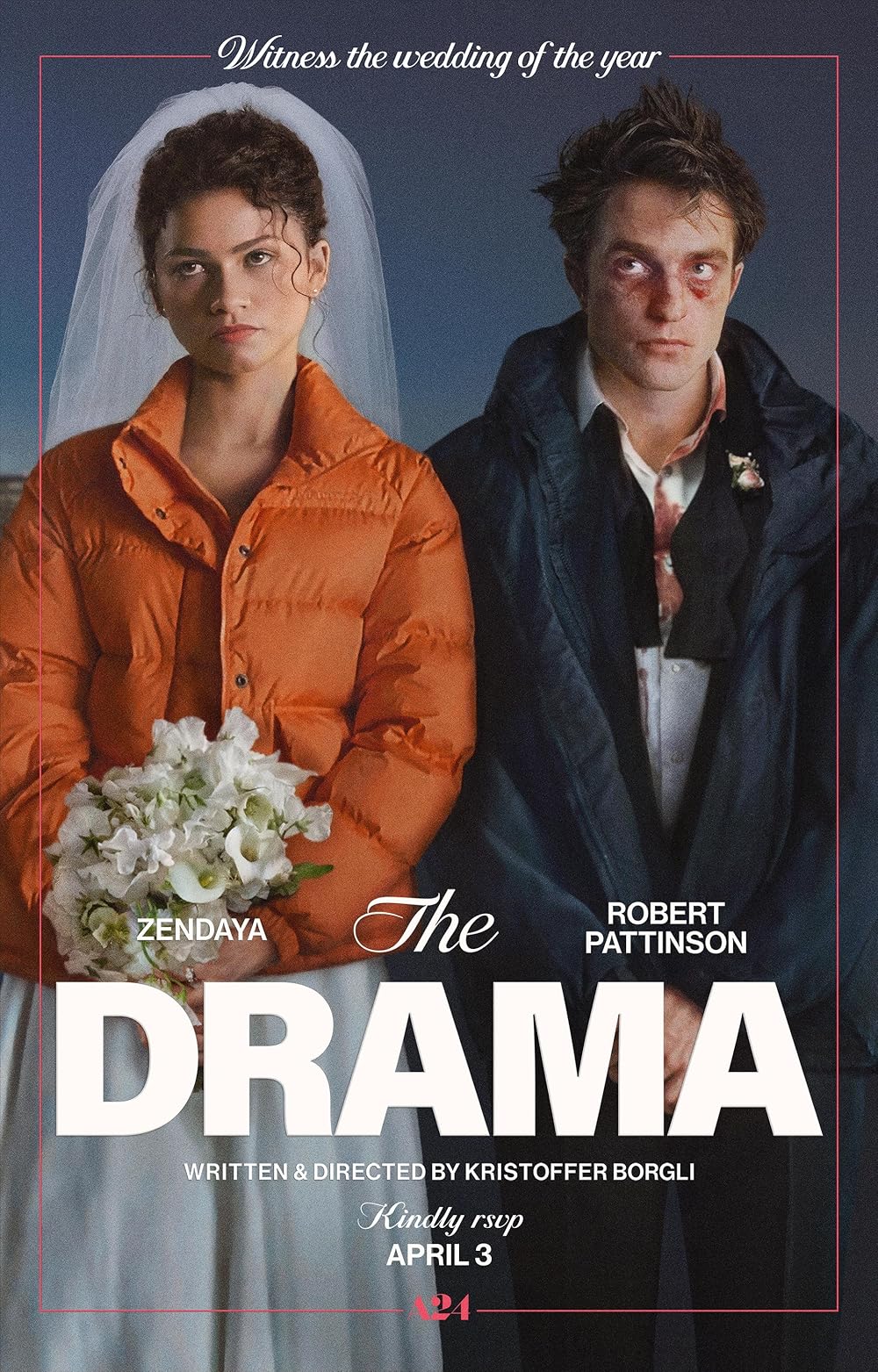 Ensemblebild från Odyssén med Robert Pattinson, Zendaya och andra skådespelare