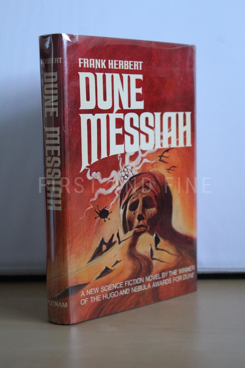 Omslaget till första utgåvan av Dune Messiah från 1969