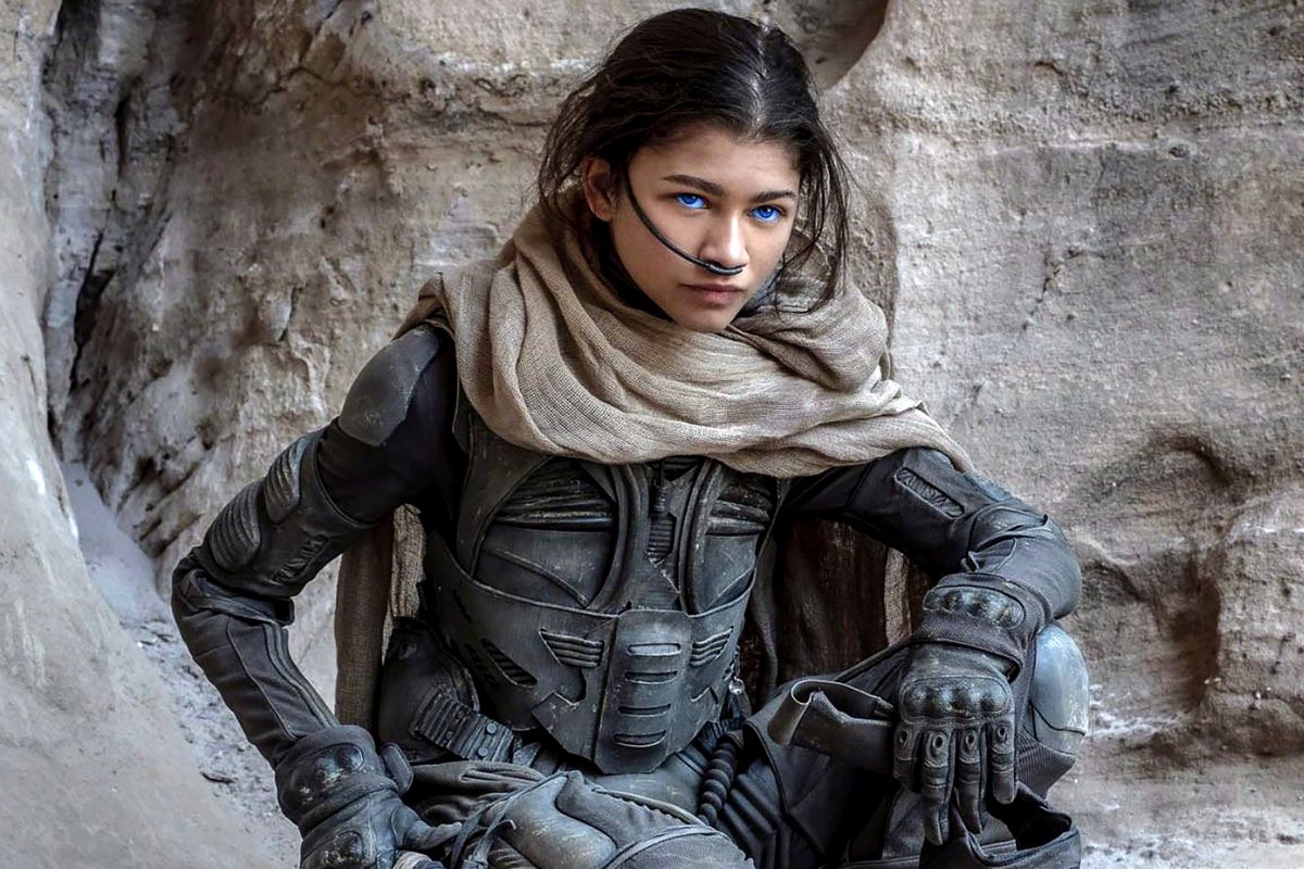 Zendaya as Chani in Dune: Part Two