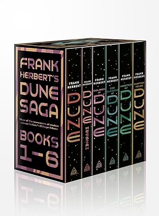 Dune Saga Books 1-6 komplett box
